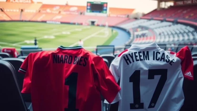 Albaniens herrlandslag möter Polens herrlandslag i fotboll