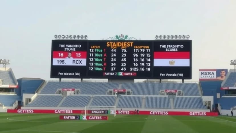 Egyptens herrlandslags poängställning i fotboll