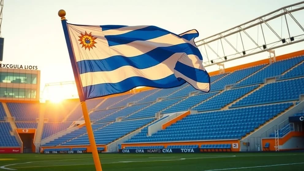 Uruguays herrlandslag i fotboll vinner igen